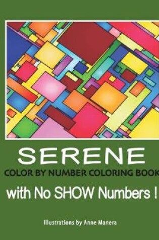 Cover of Serene Color by Number Coloring Book