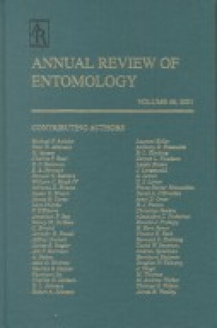 Cover of Entomology