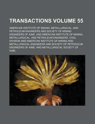 Book cover for Transactions Volume 55