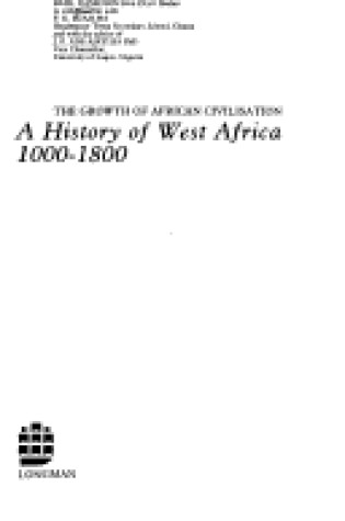 Cover of A History of West Africa, 1000-1800