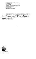 Cover of A History of West Africa, 1000-1800