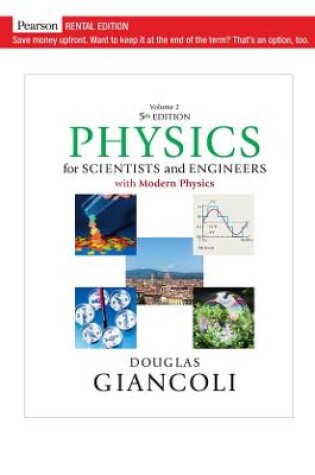 Cover of Physics for Scientists & Engineers, Volume 2 (Chapters 21-35)