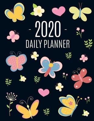 Book cover for Cute Butterfly Planner 2020