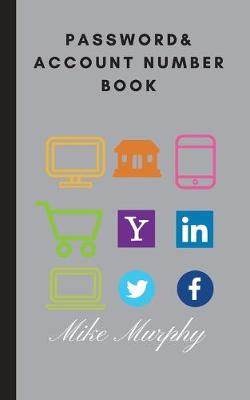 Book cover for Password & Account Number Book