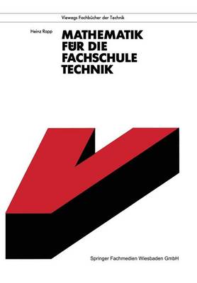 Cover of Mathematik fur die Fachschule Technik