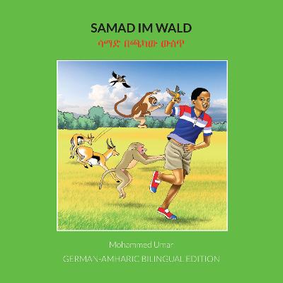 Book cover for Samad im Wald: German-Amharic Bilingual Edition