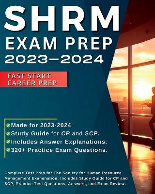 Book cover for SHRM Exam Prep 2024-2025