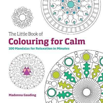 Book cover for The Little Book of Colouring for Calm