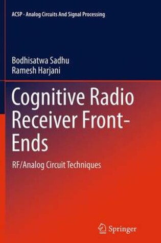 Cover of Cognitive Radio Receiver Front-Ends