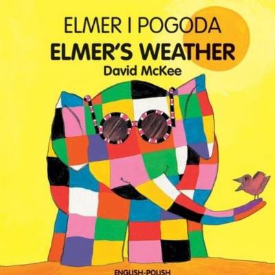 Book cover for Elmer's Weather (English-Polish)