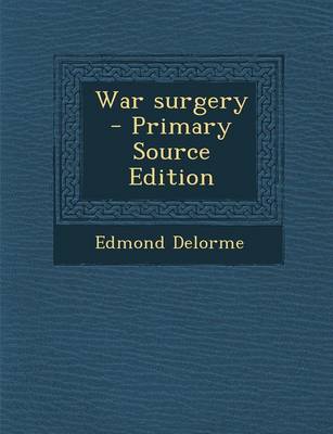 Book cover for War Surgery