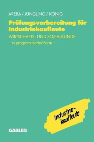 Cover of Prüfungsvorbereitung für Industriekaufleute