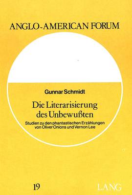 Book cover for Die Literarisierung Des Unbewussten