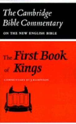 Book cover for The First Book of Kings