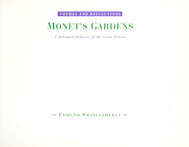 Cover of Monet's Gardens