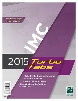 Book cover for 2015 International Mechanical Code Turbo Tabs for Loose Leaf