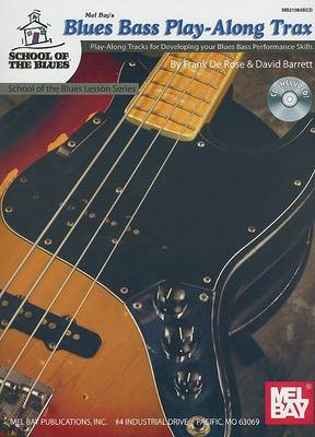 Cover of Blues Bass Play-Along Trax