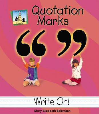 Book cover for Quotation Mark