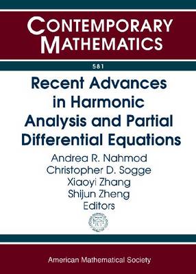 Book cover for Recent Advances in Harmonic Analysis and Partial Differential Equations