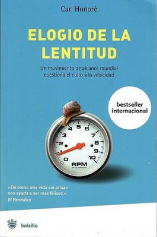 Cover of Elogio de La Lentitud