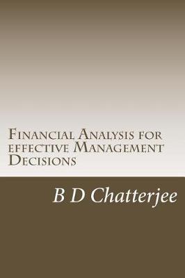 Book cover for Financial Analysis for effective Management Decisions