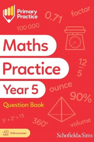 Cover of Primary Practice Maths Year 5 Question Book, Ages 9-10