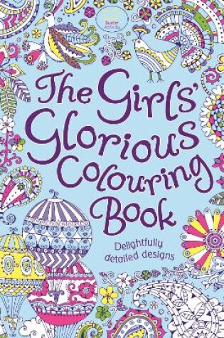 Cover of The Girls' Glorious Colouring Book