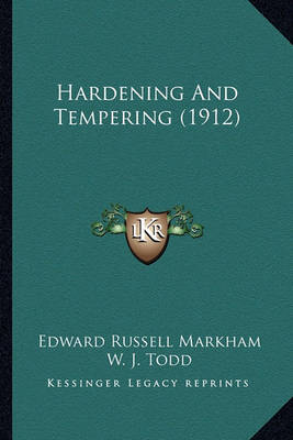 Book cover for Hardening and Tempering (1912)