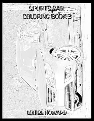 Book cover for Sports Car Coloring book 3