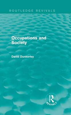 Cover of Occupations and Society