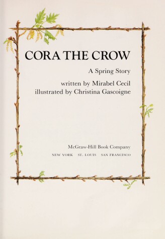 Book cover for Cora the Crow