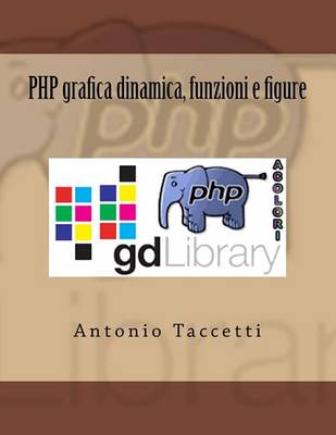 Book cover for PHP grafica dinamica, funzioni e figure