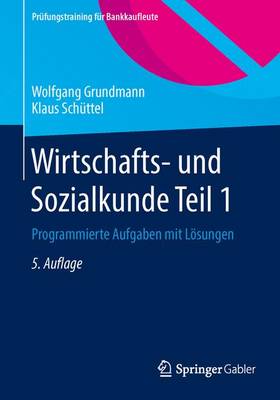 Cover of Wirtschafts- Und Sozialkunde Teil 1