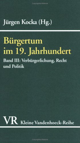 Cover of Burgertum, Band 3