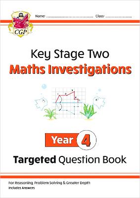 Book cover for New KS2 Maths Investigations Year 4 Targeted Question Book