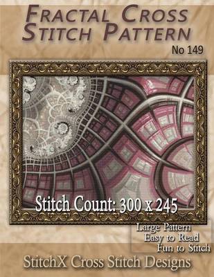 Book cover for Fractal Cross Stitch Pattern No. 149