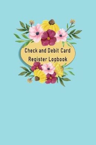 Cover of Check and Debit Card Register Logbook