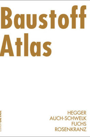 Cover of Baustoff Atlas