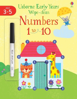 Book cover for Early Years Wipe-Clean Numbers 1 to 10