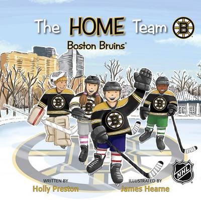 Book cover for The Home Team Boston Bruins