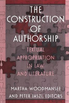 Cover of The Construction of Authorship