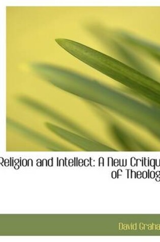 Cover of Religion and Intellect