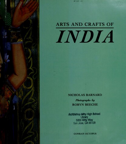 Book cover for Arts and Crafts of India