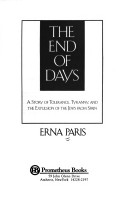 Book cover for The End of Days