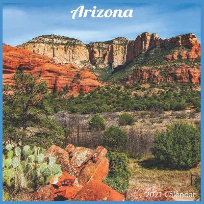 Book cover for Arizona 2021 Calendar