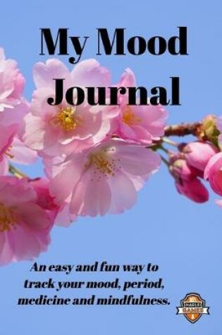 Cover of My Mood Journal, Sakura BW (6 Months)