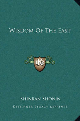 Cover of Wisdom of the East