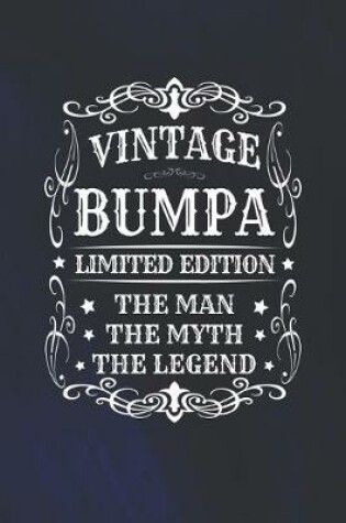 Cover of Vintage Bumpa Limited Edition The Man Myth The Legend