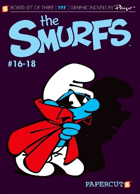 Book cover for The Smurfs Graphic Novels Boxed Set: Vol. #16-18