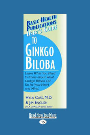 Cover of User's Guide to Ginkgo Biloba